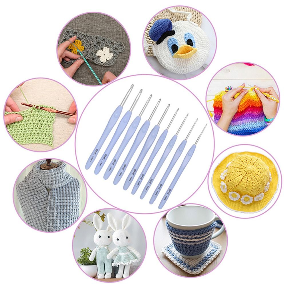 Gardening Tools Long Handle - DIY Soft Handle Knitting Needles Aluminum