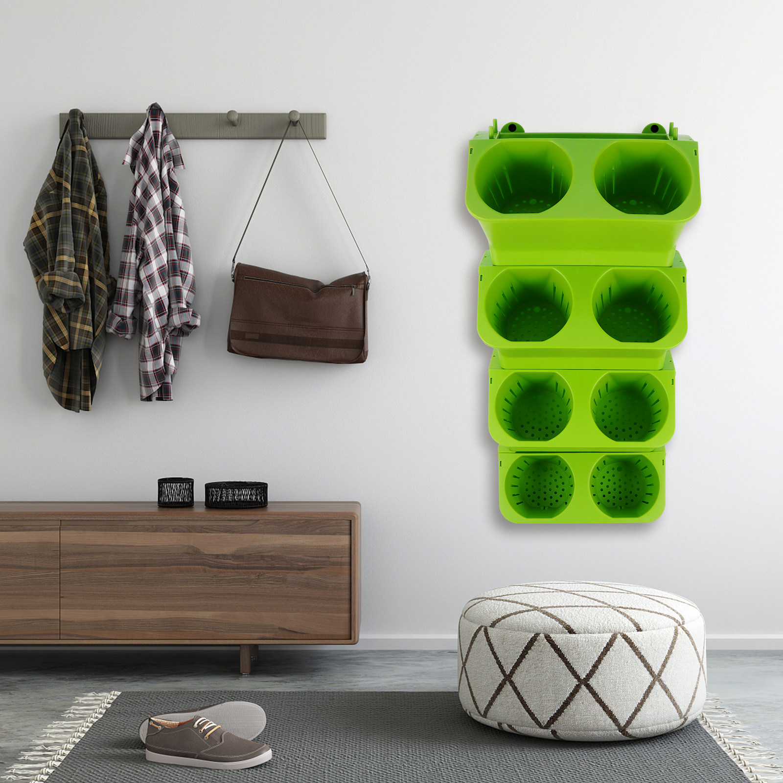4Pcs Vertical Wall Planter Set - Vertical Wall Planter review and price