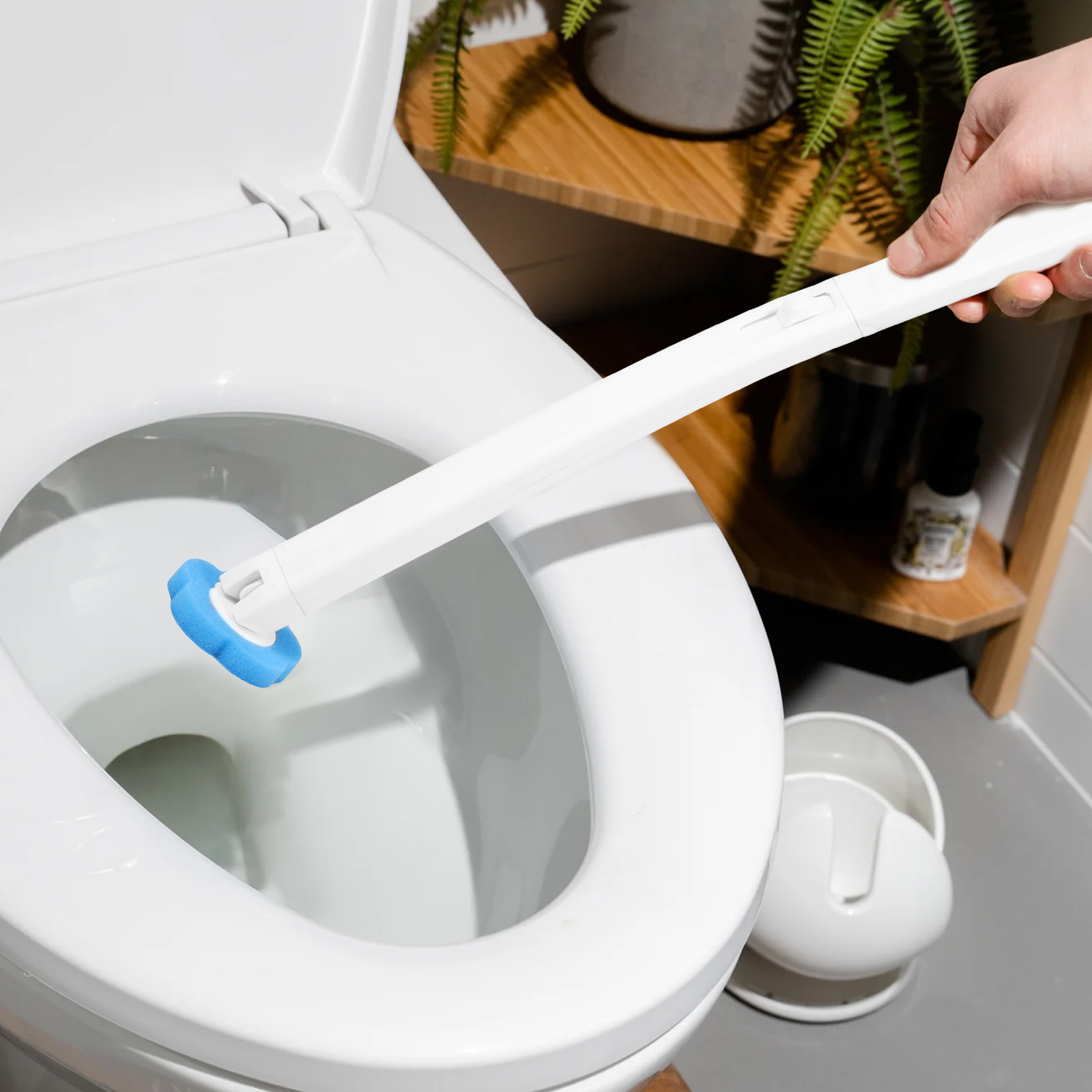 New Toilet Brush Disposable Re - Gardening Tools Long Handle review and price