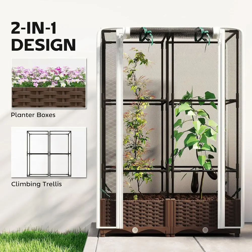 Elevated Garden Bed with Trell - Self-Watering Planter review and price