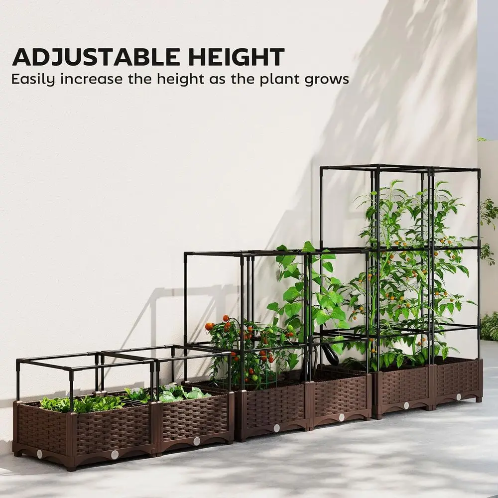 Elevated Garden Bed with Trell - Self-Watering Planter review and price