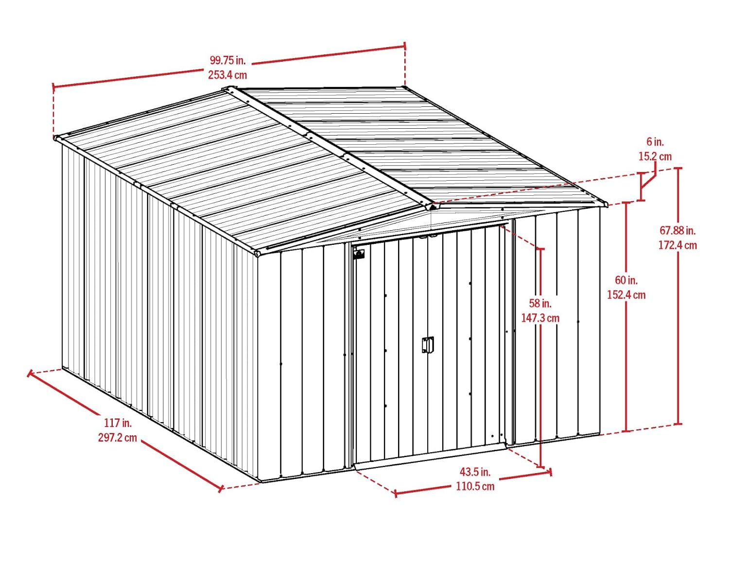 Steel Storage Shed Weatherproo - Gardening Tools And Equipment review and price
