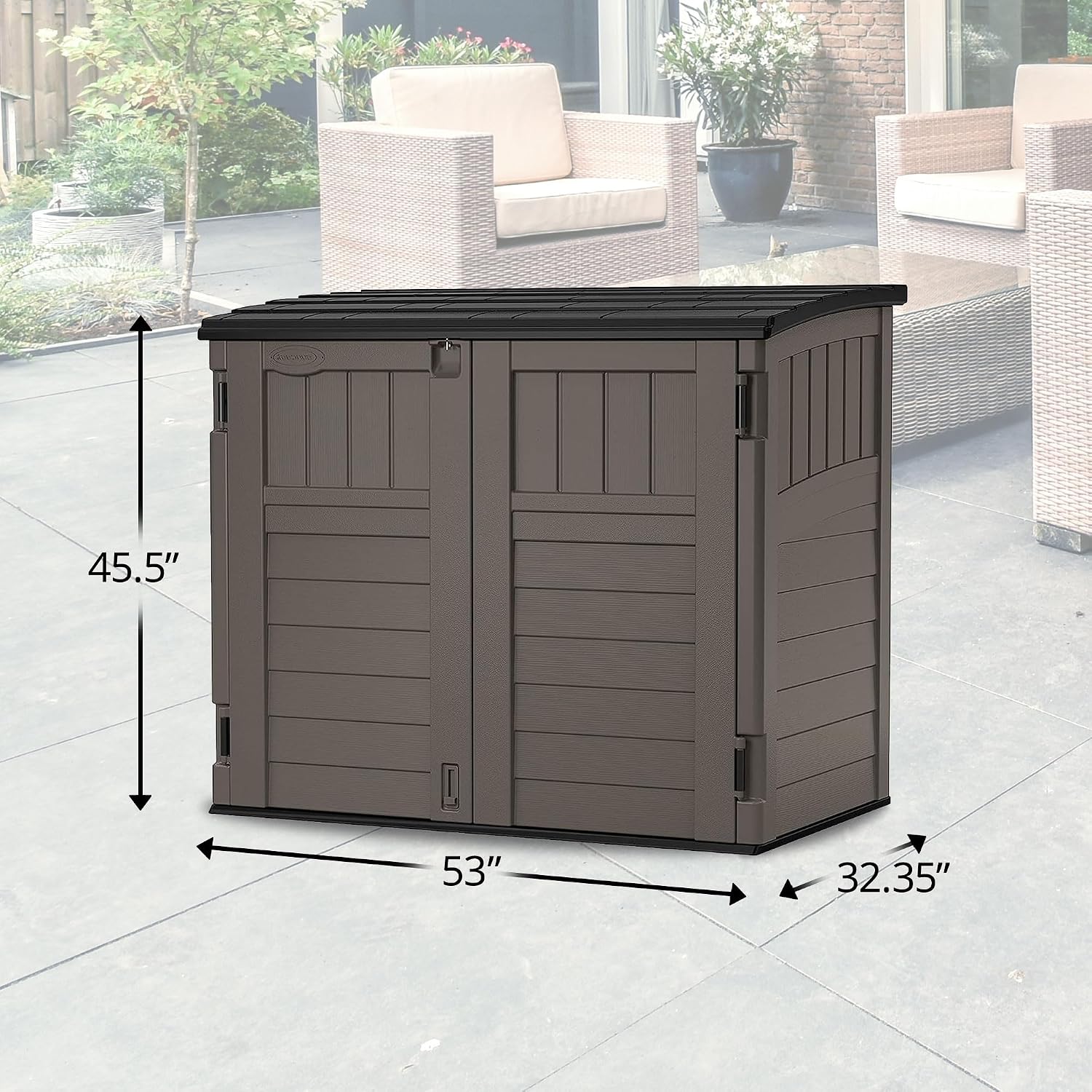 Outdoor Storage Shed For Backy - Gardening Tools And Equipment review and price