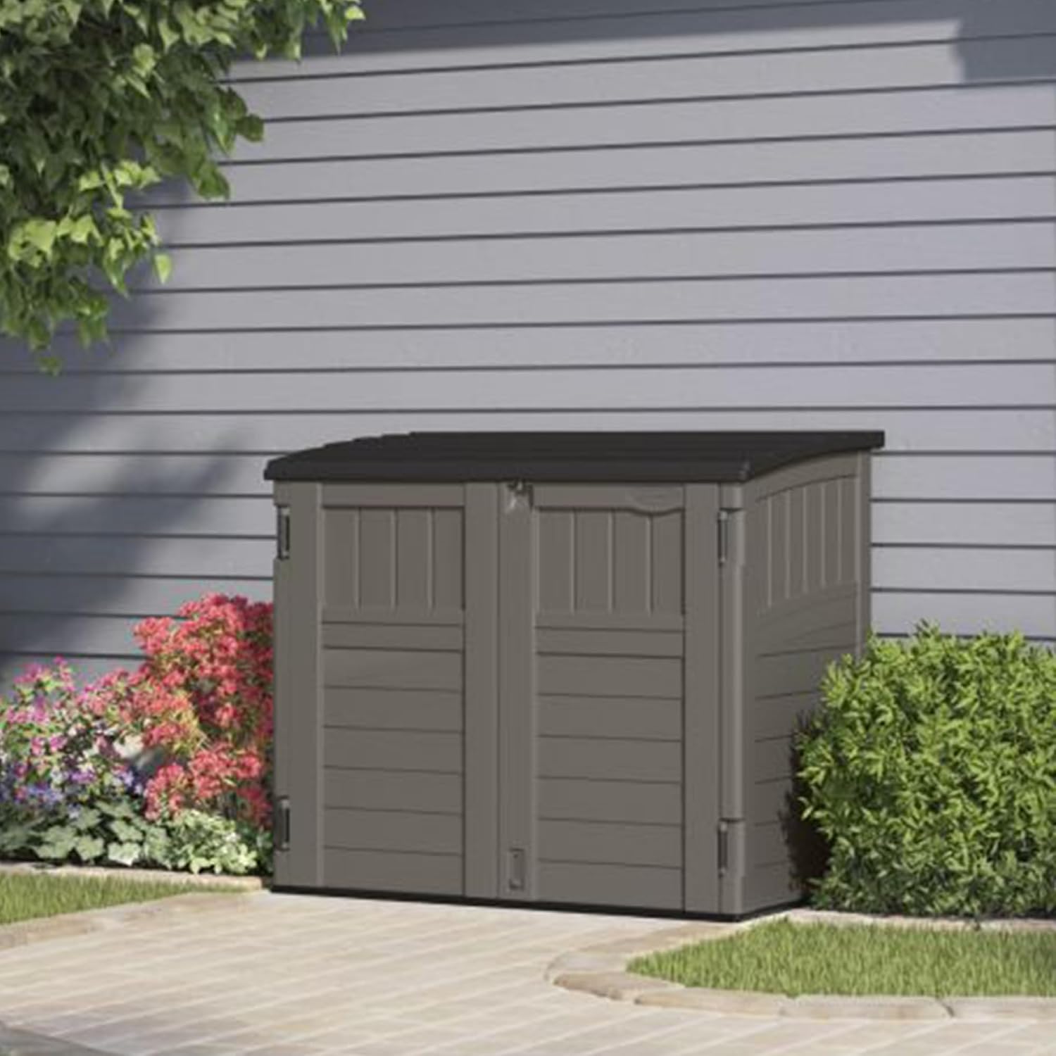 Outdoor Storage Shed For Backy - Gardening Tools And Equipment review and price