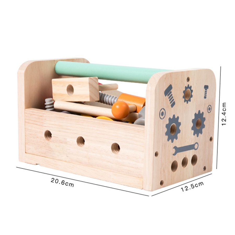 Kids Tool Bench Wooden Set Toy - Gardening Tools Kids Set review and price