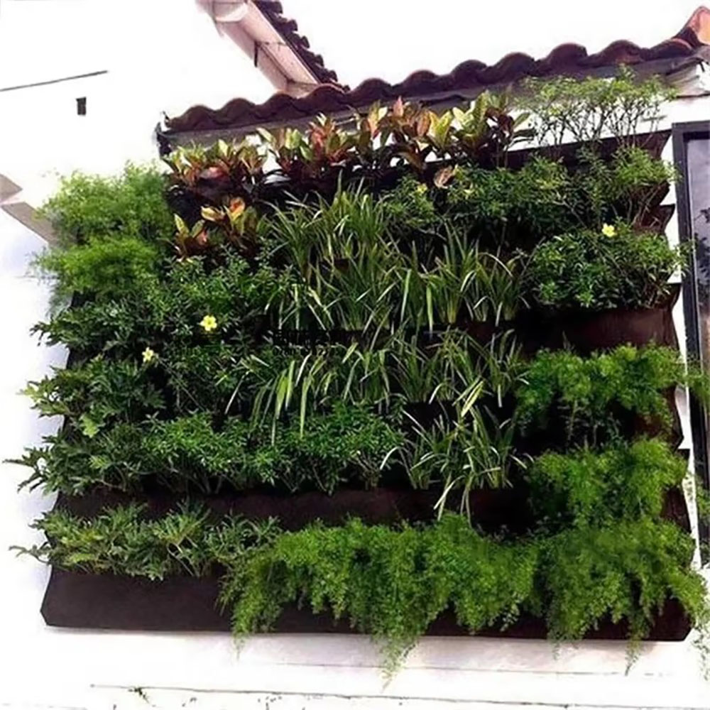 Multi-pocket Green Vertical Ha - Vertical Wall Planter review and price