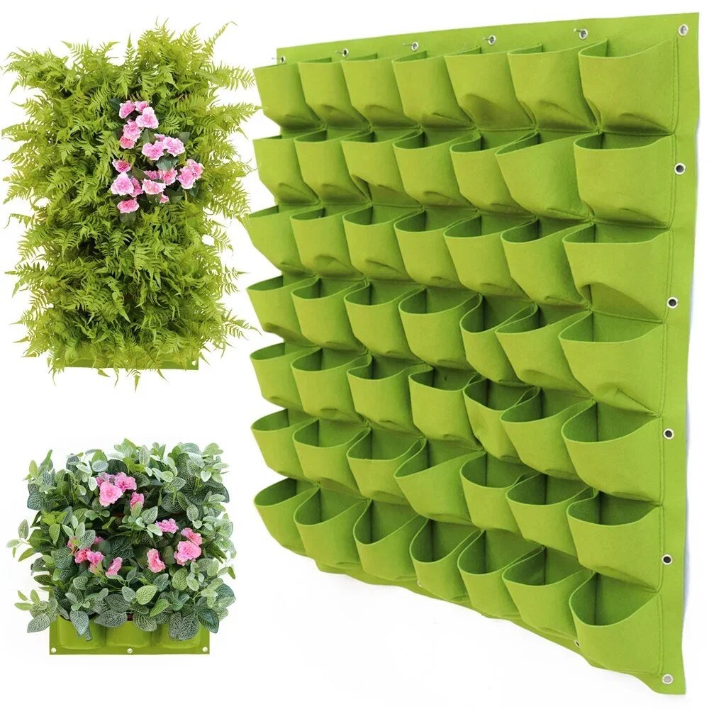NEW Wall Hanging Pockets Plant - Vertical Wall Planter review and price