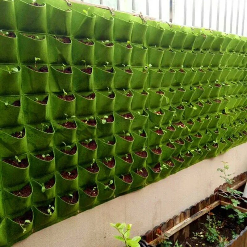 NEW Wall Hanging Pockets Plant - Vertical Wall Planter review and price