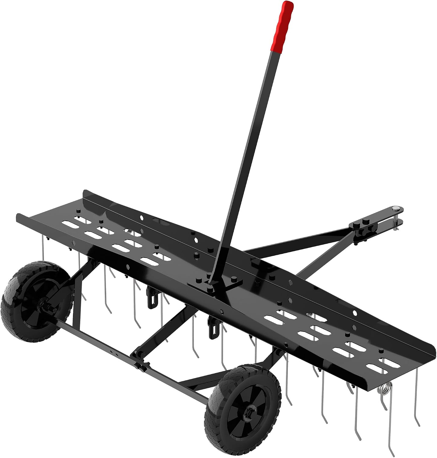 Tow Behind Lawn Dethatcher Rak - Gardening Tools And Equipment review and price
