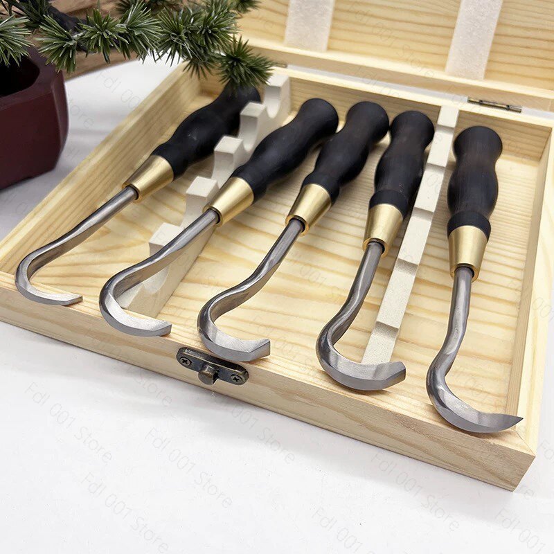 Bonsai Brushed Knife Set Dried - Bonsai Tool Set review and price