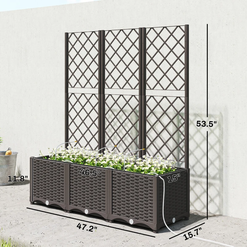 Outdoor Planter Box,Practical  - Self-Watering Planter review and price