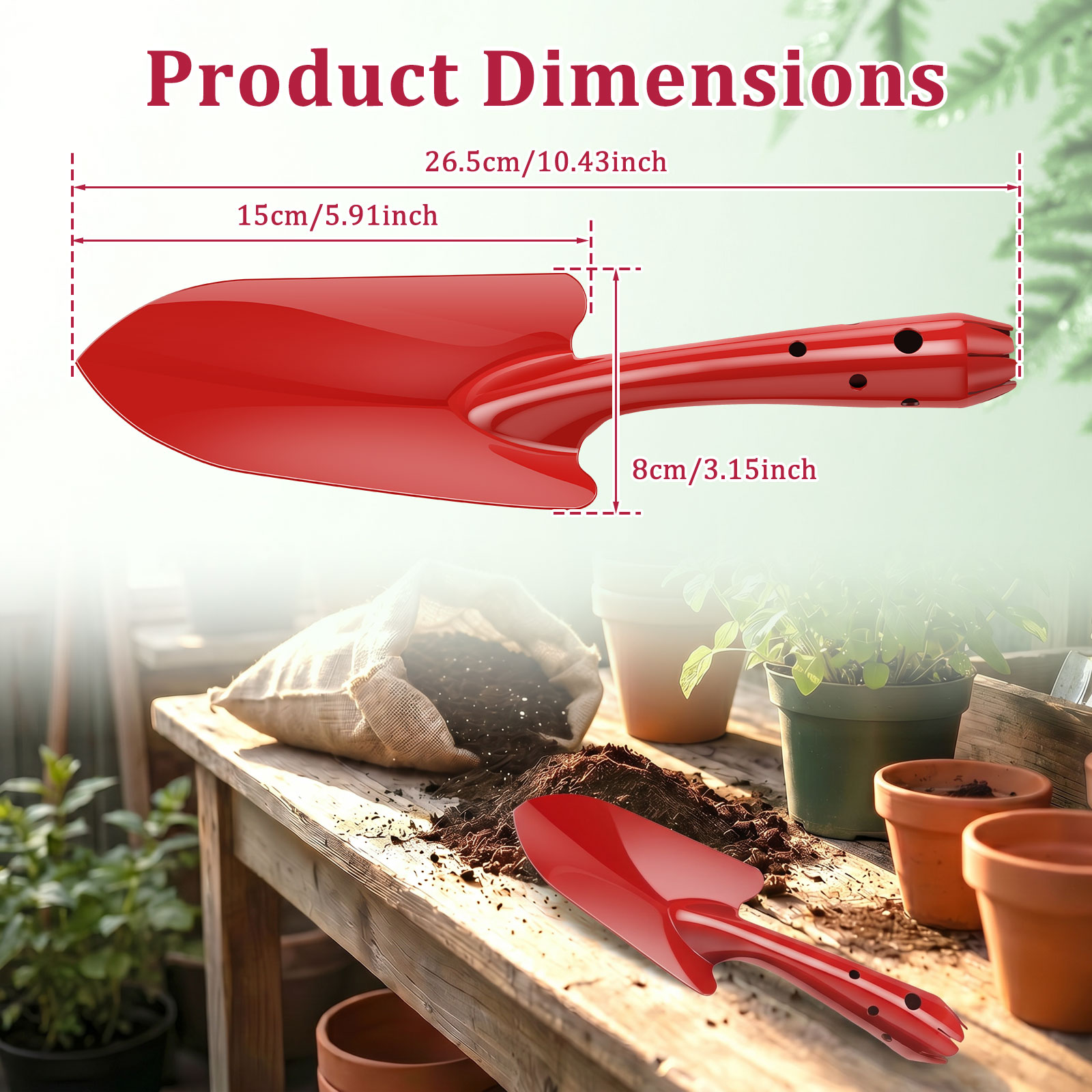 Garden Trowel Rust Resistant M - Garden Hand Trowel review and price