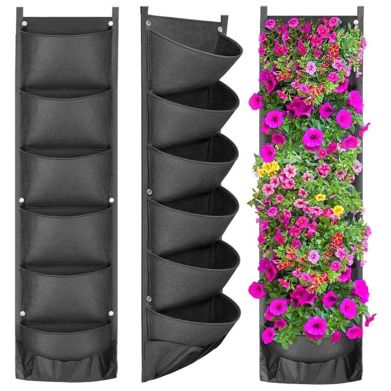 1Pc Hanging Pocket Vertical Ga - Vertical Wall Planter review and price