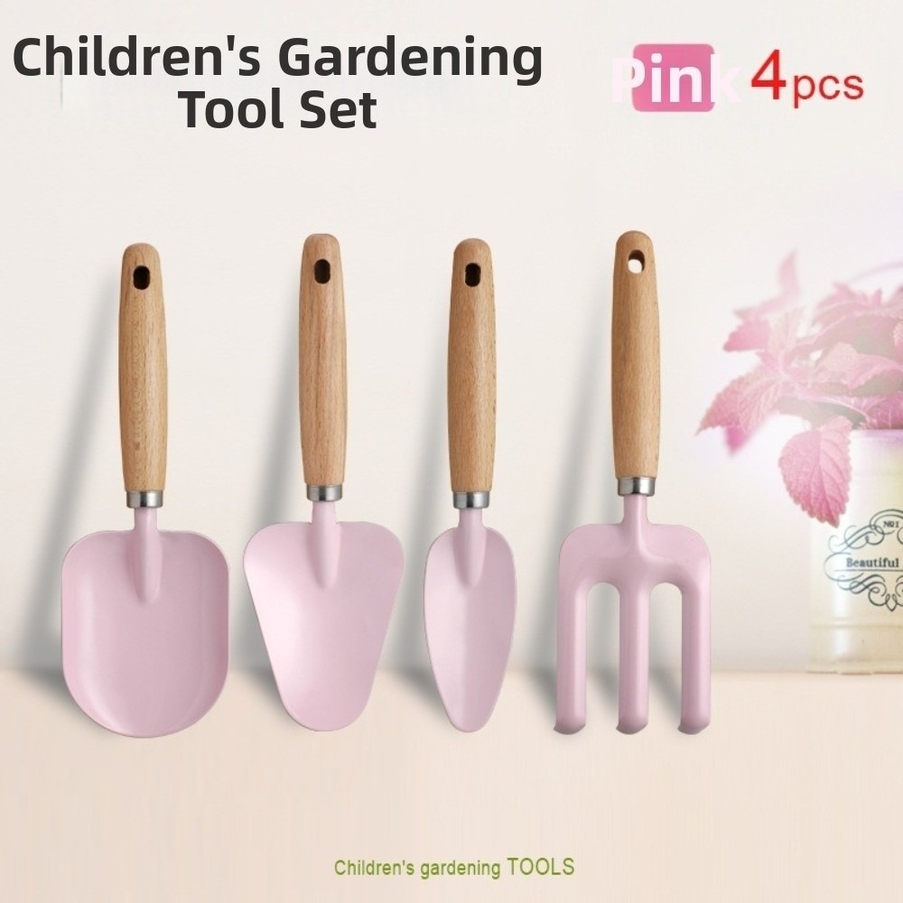 Colorful Kids Garden Tool Set  - Gardening Tools Kids Set review and price