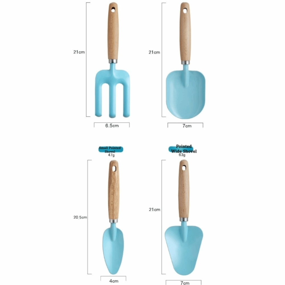 Colorful Kids Garden Tool Set  - Gardening Tools Kids Set review and price