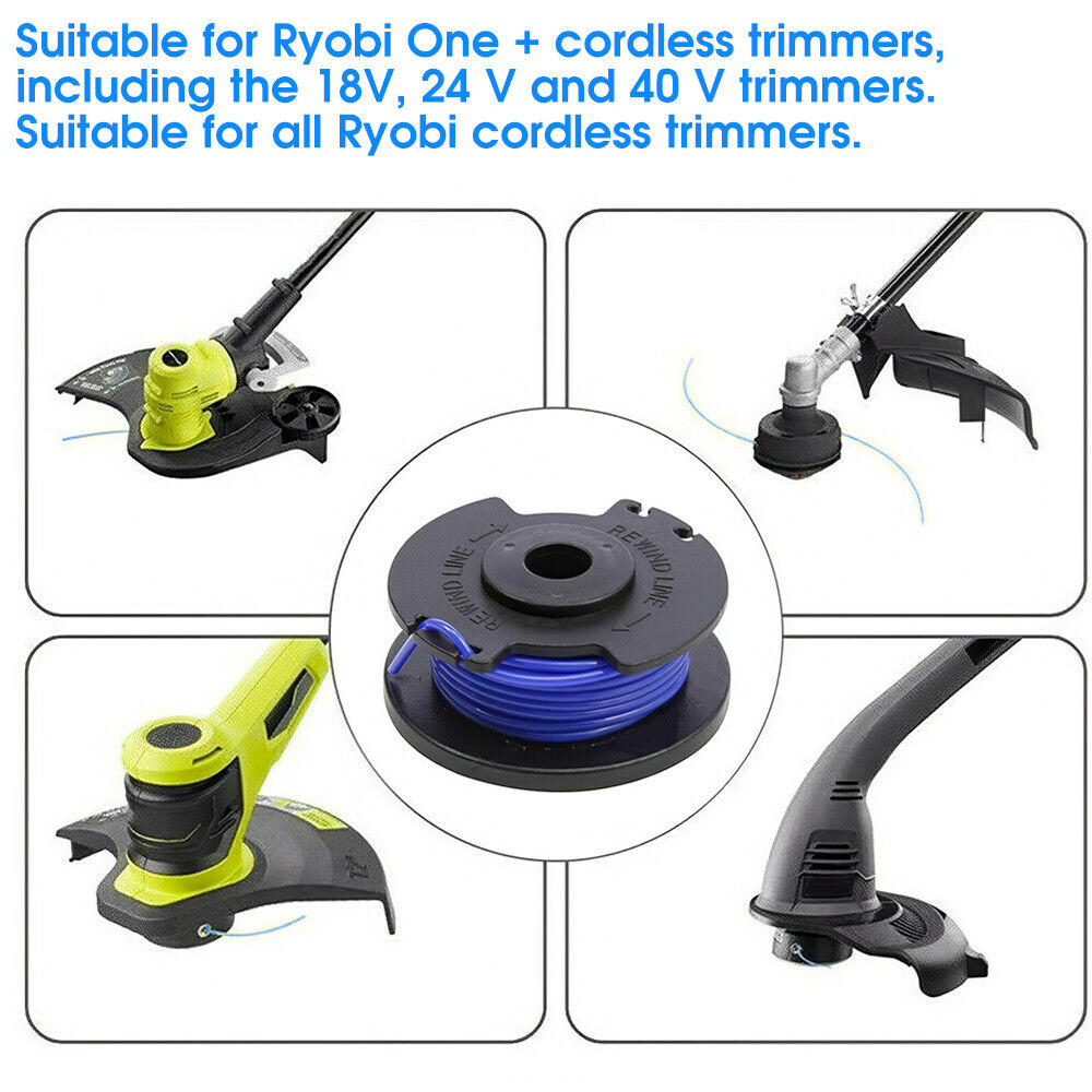 1/5Pcs String Trimmer Spool Re - Gardening Tools Ryobi review and price