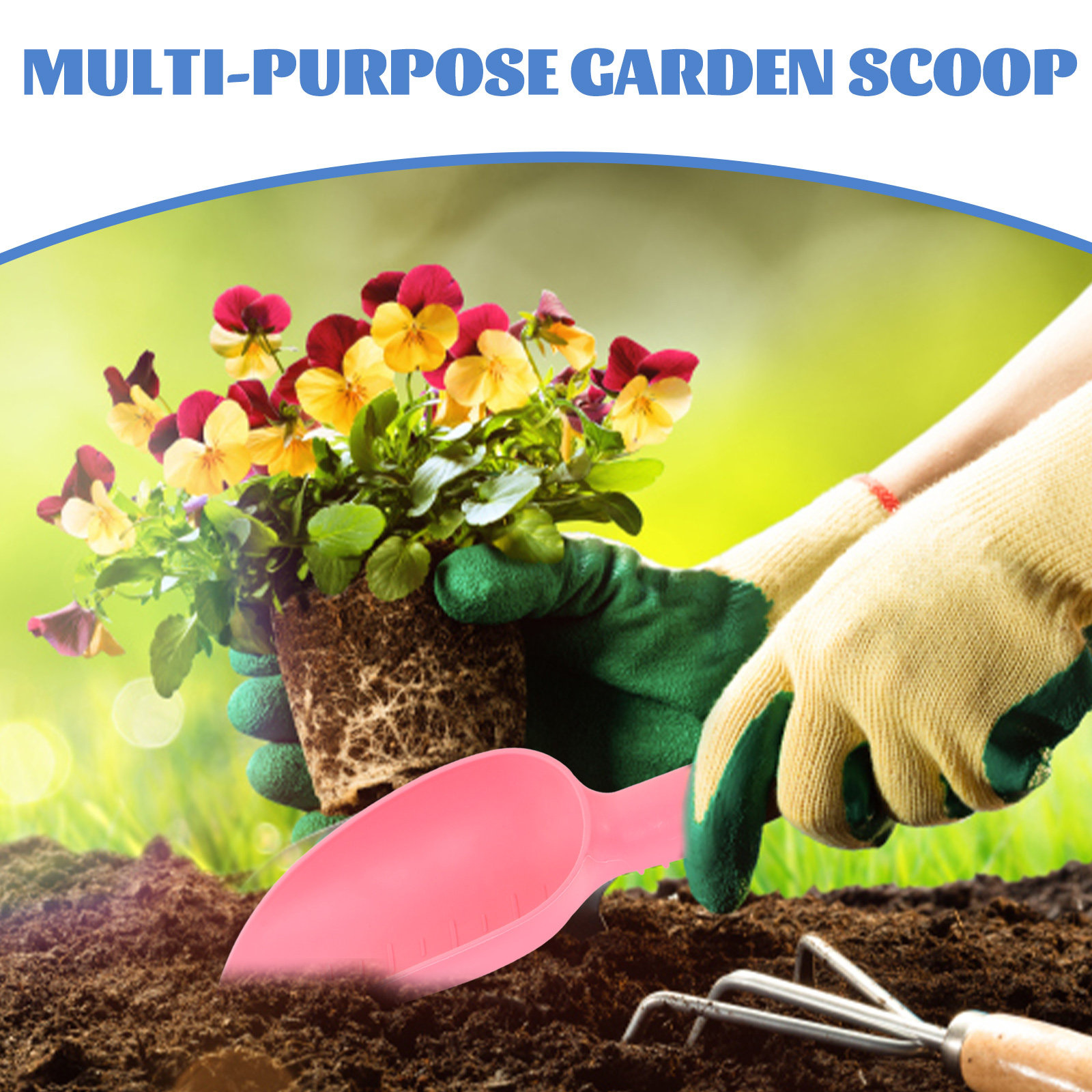 Garden Scoop Plastic Hand Trow - Garden Hand Trowel review and price