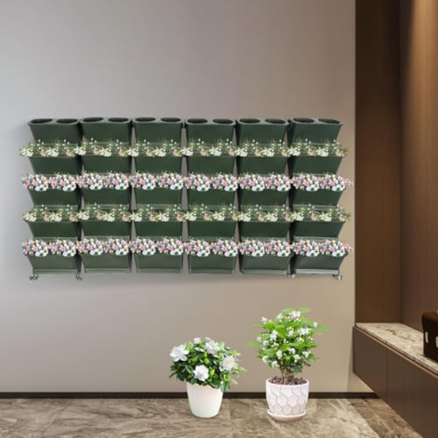 Vertical Wall Planter For Balc - Self-Watering Planter review and price