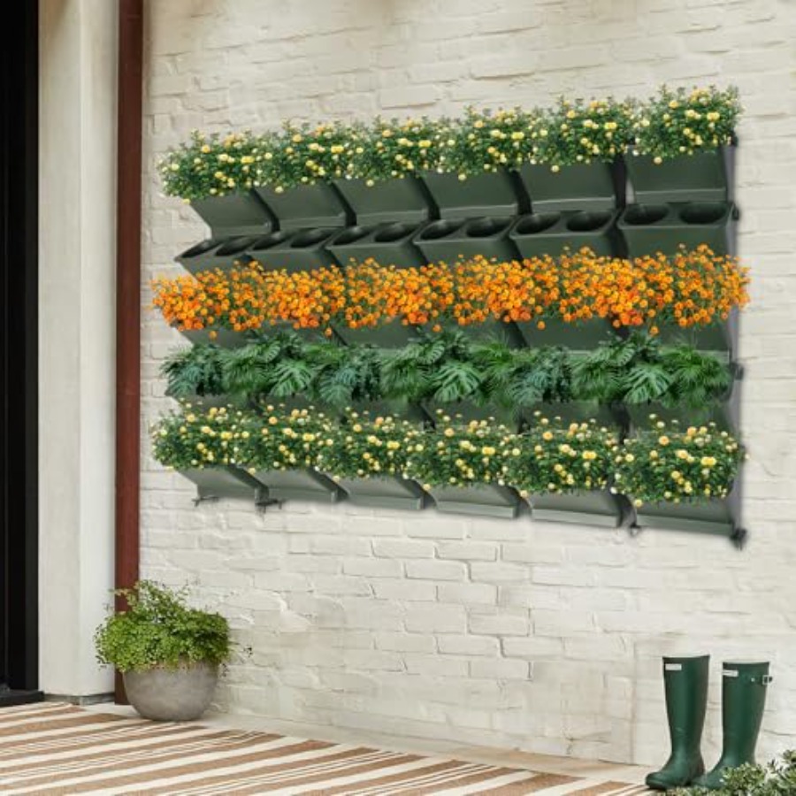 Vertical Wall Planter For Balc - Self-Watering Planter review and price
