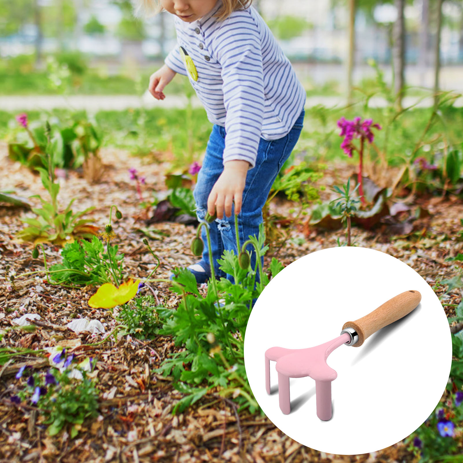 Little Gardener Tool Set Color - Gardening Tools Kids Set review and price