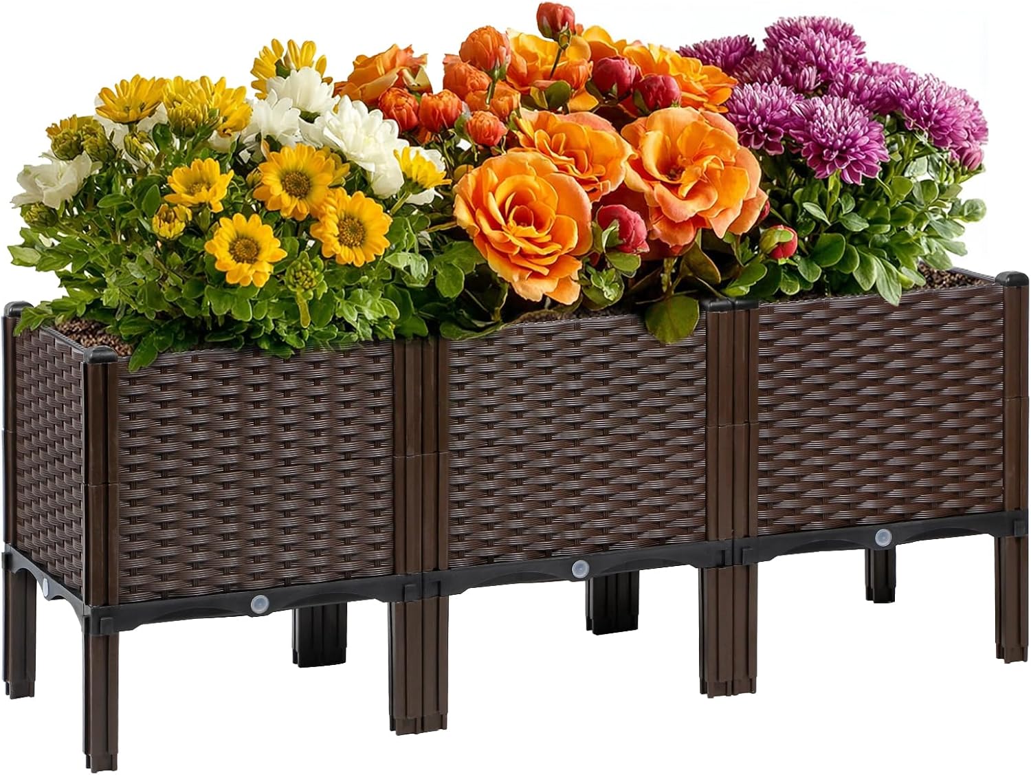 Outdoor Gardening Rattan Plant - Self-Watering Planter review and price